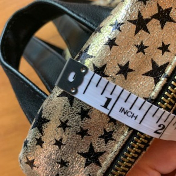 Gold and Black Stars Mini Backpack - Picture 10 of 11